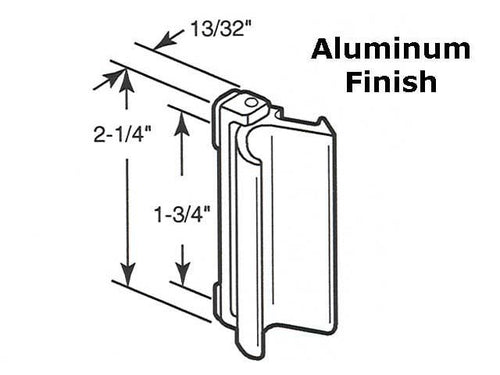 Latch and Pull - Vinyl and Aluminum Sash Hardware, Diecast / Aluminum - Aluminum - Latch and Pull - Vinyl and Aluminum Sash Hardware, Diecast / Aluminum - Aluminum