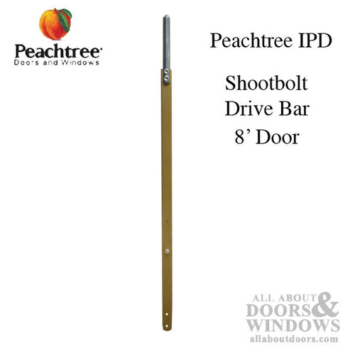 Peachtree IPD Citadel 8 foot  Panel Top Drive Bar w/ Shootbolt - Peachtree IPD Citadel 8 foot  Panel Top Drive Bar w/ Shootbolt