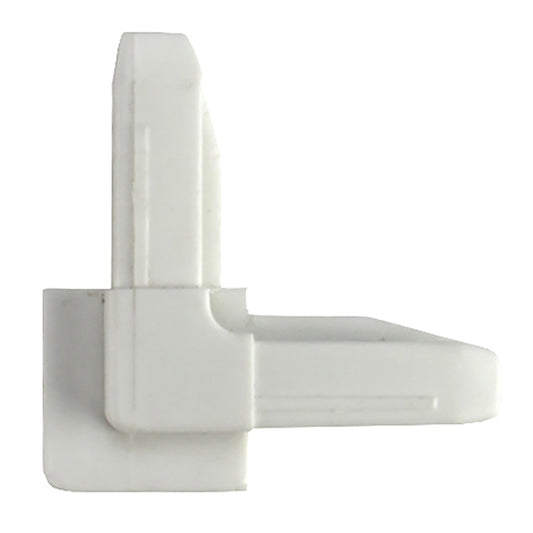 Outside Double Hung Corner Key and Inside Casement Corner, Plastic - White