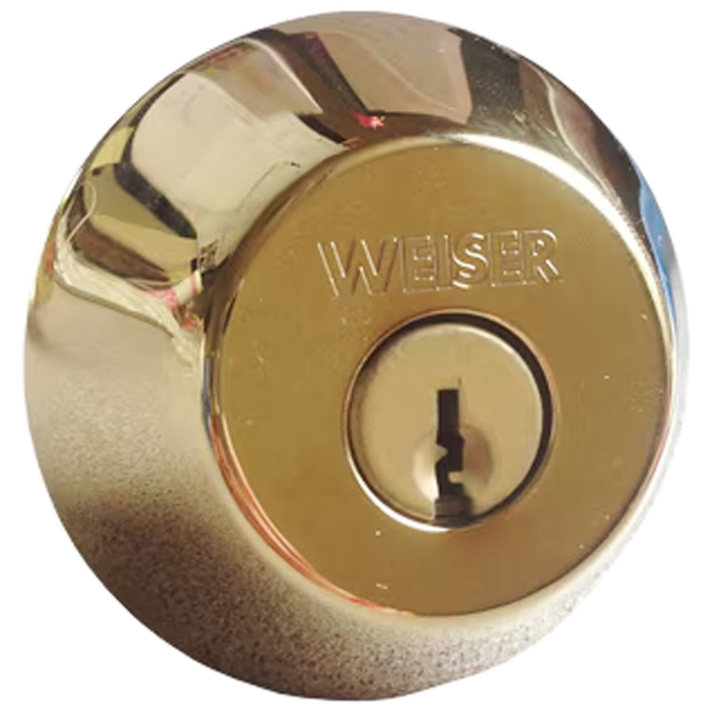 Weiser Deadbolt, 9370 Double Cylinder - Polished Brass - Weiser Deadbolt, 9370 Double Cylinder - Polished Brass