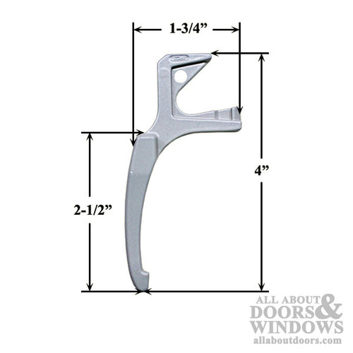 Sash Lock Handle - Left Hand - Choose Color - Sash Lock Handle - Left Hand - Choose Color