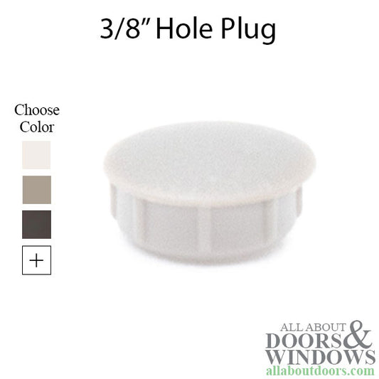 3/8 Hole Plug, Plastic Cap Cover