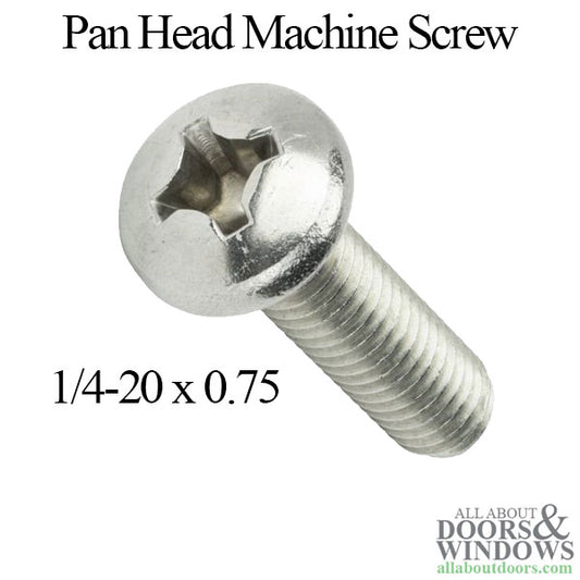 1/4-20x0.75-PHP Pan Head Machine Screw