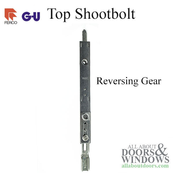 Secury Europa Reversing Gear, Top Shootbolt  - Stainless Steel - Secury Europa Reversing Gear, Top Shootbolt  - Stainless Steel