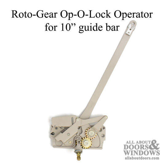 Roto Awning Window Operator For 36 Inch or Winder Sashes Op O Lock Roto Gear Window Operator