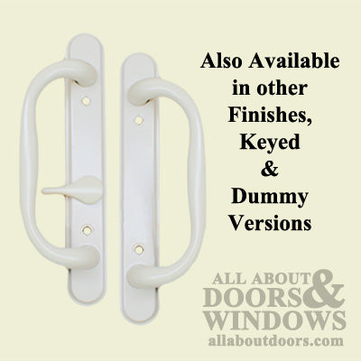 Apollo Handle Set for Sliding Patio Doors with Offset Thumbturn Non-Keyed - Apollo Handle Set for Sliding Patio Doors with Offset Thumbturn Non-Keyed