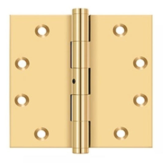 Solid Brass Door Hinges Square Corners Choose Color