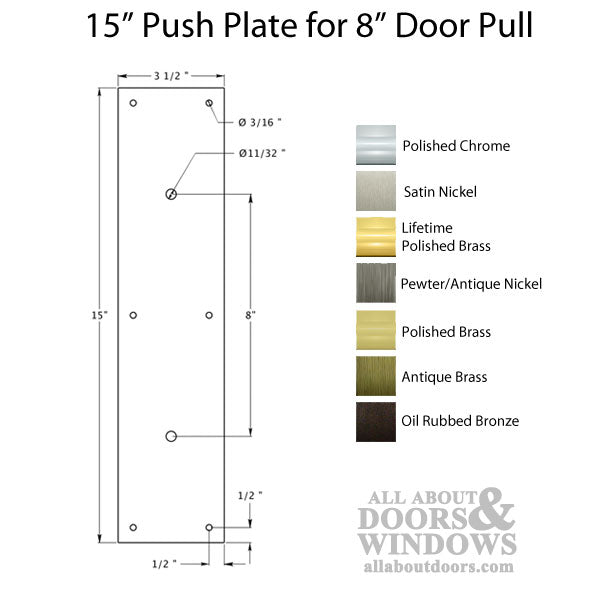 Plate (only) for 8