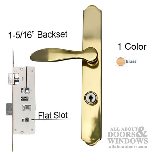 Larson Torino Brass Lever Handle Set