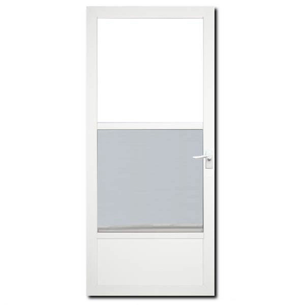 Larson Classic View Metal Tech Reversa Screen Storm Door - Larson Classic View Metal Tech Reversa Screen Storm Door