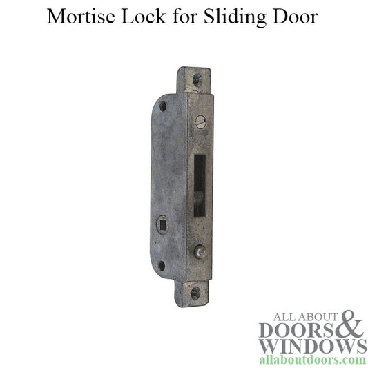 Discontinued - Mortise Lock - Sliding Patio Door, Unique Body - 45 Degree Keyway - Diecast