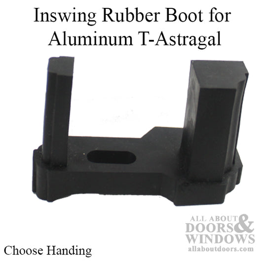 Inswing Rubber Boot for Aluminum T-Astragal - Choose Handing