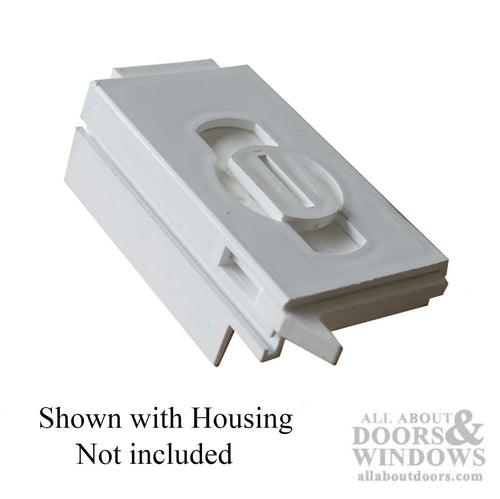 Internal Locking Tilt Latch Set - White - Internal Locking Tilt Latch Set - White