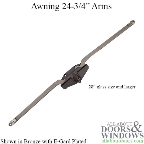 Truth 11.16 Maxim Awning Operator 24-3/4  Dual Arm - Truth 11.16 Maxim Awning Operator 24-3/4  Dual Arm