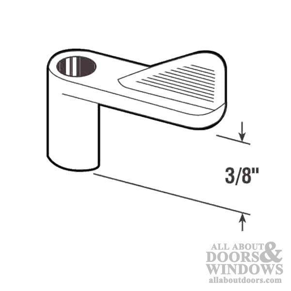 Window Screen Plastic Clips, 3/8 Inch Offset, Bronze - 12 pa - Window Screen Plastic Clips, 3/8 Inch Offset, Bronze - 12 pa
