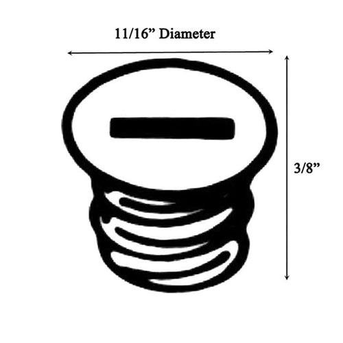Hole Plug For  Andersen Frenchwood Sliding Pre 1991 Tycote - Hole Plug For  Andersen Frenchwood Sliding Pre 1991 Tycote