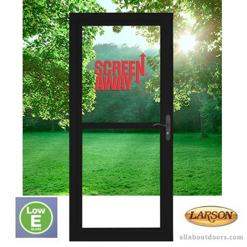 Larson Easy Vent Fullview Storm Door - Low-E Glass - Larson Easy Vent Fullview Storm Door - Low-E Glass