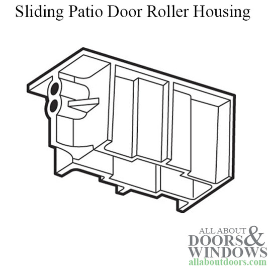 Roller Housing for Sliding Door - Discontinued