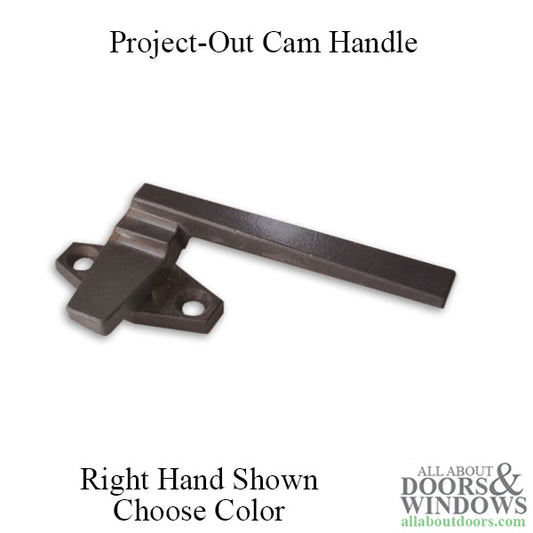 Project-Out two hole cam handle, Right Hand - Choose Color