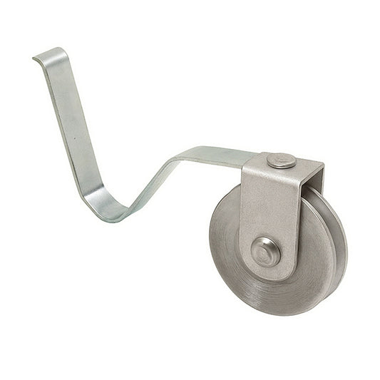 V Spring Tension Roller Assembly with 1 Inch Steel Wheel – Sliding Screen Door