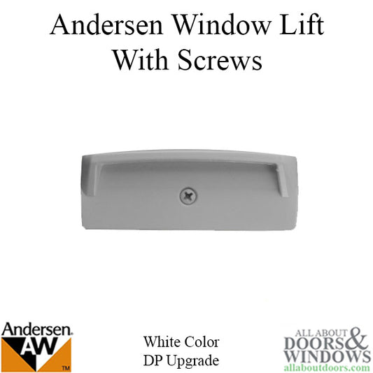 Andersen Perma-Shield Narroline Windows - Lift with Screws - DP Upgrade, White