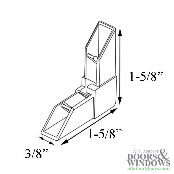 Weather Shield Storm and Window Screen Frame Corner - Weather Shield Storm and Window Screen Frame Corner