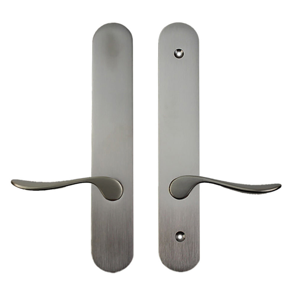 Marvin Inactive / Dummy Trim for Passive door - PVD Satin Nickel - Marvin Inactive / Dummy Trim for Passive door - PVD Satin Nickel