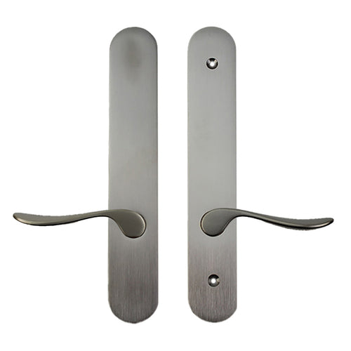 Marvin Inactive / Dummy Trim for Passive door - PVD Satin Nickel - Marvin Inactive / Dummy Trim for Passive door - PVD Satin Nickel