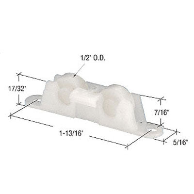 Roller Assembly (Flat) - Sliding Windows, Nylon - Roller Assembly (Flat) - Sliding Windows, Nylon