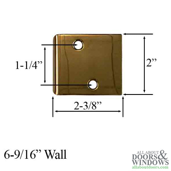 Andersen Jamb Strike Extender, 2-3/8