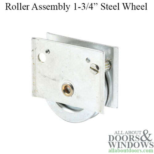 1-3/4 inch  Steel wheel, Roller Assembly - 1-3/4 inch  Steel wheel, Roller Assembly