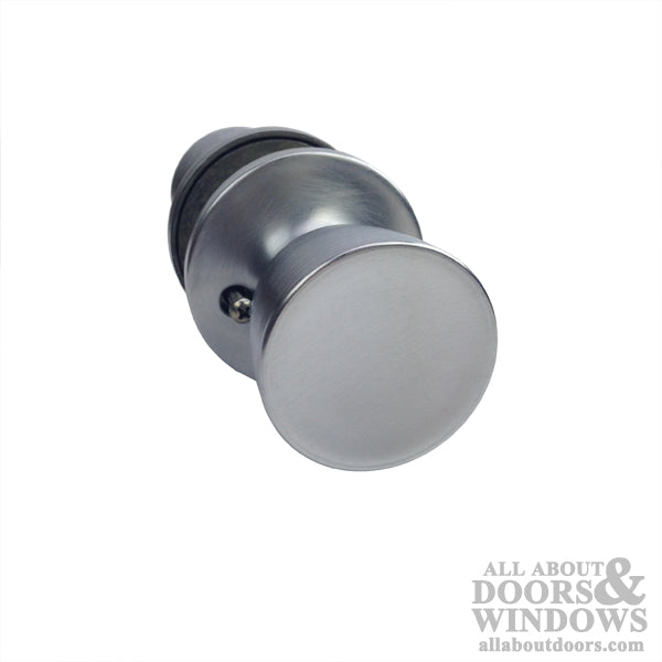 Kwikset Abbey US26D 720 A Passage Knob, Satin Chrome - Kwikset Abbey US26D 720 A Passage Knob, Satin Chrome