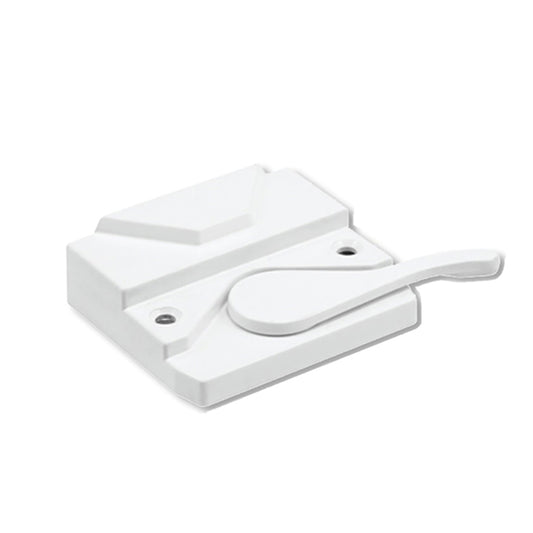 Sash Lock - 2-3/8 Hole Spacing, Casement Windows, Left Hand - White