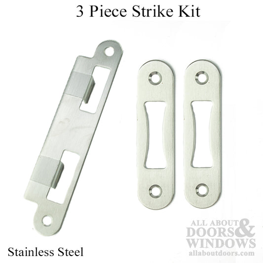 GU Set of Strike Plates for 1-3/4 thick door, 45 mm
