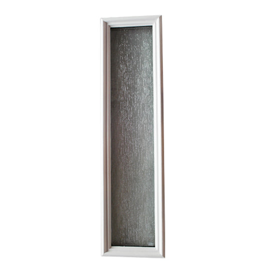 Therma Tru Door Lite with Rain Privacy Glass and Surround