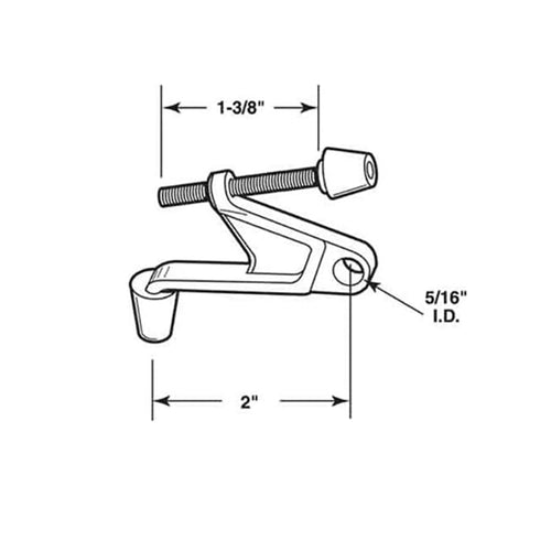 Hinge Pin Door Stop - Choose Finish - Hinge Pin Door Stop - Choose Finish