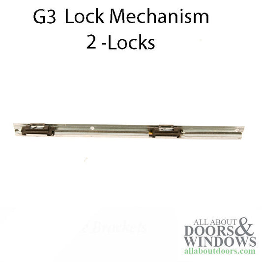 Andersen  2-Lock mechanism, G3 Active Gliding window