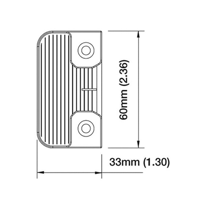 Strike Plate, Roller Type, RZ47012ZM - Antique Brass - Strike Plate, Roller Type, RZ47012ZM - Antique Brass