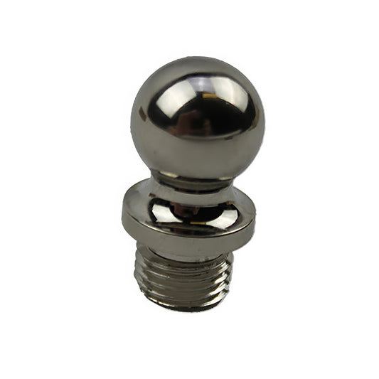 Baldwin Ball Tip Finial for Square Corner Hinge - Polished Nickel