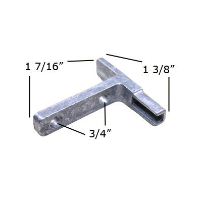 Acorn Window Pivot Bar, Zinc Die Cast