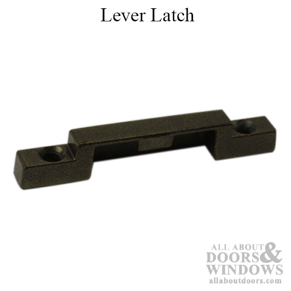 2-1/16 Sash Lock Keeper - Bronze - 2-1/16 Sash Lock Keeper - Bronze