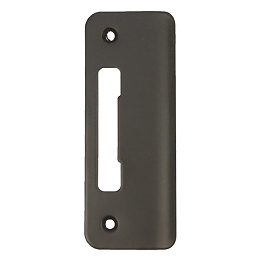 HOPPE Strike Plate for Tongue Version Multipoint Locks with Curved Lip Rustic Umber