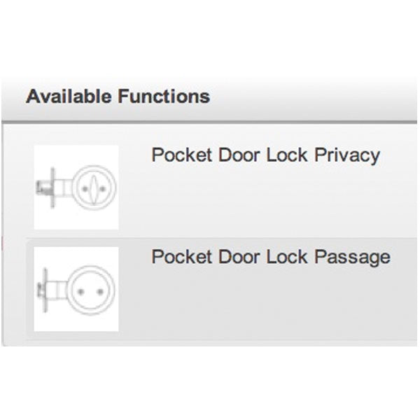 Sliding Round Pocket Door Privacy - Choose Finish - Sliding Round Pocket Door Privacy - Choose Finish