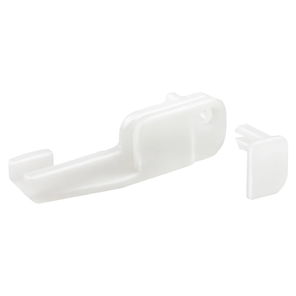 Sliding Shower Door Bottom Guide and Retainer Pairs - Sliding Shower Door Bottom Guide and Retainer Pairs