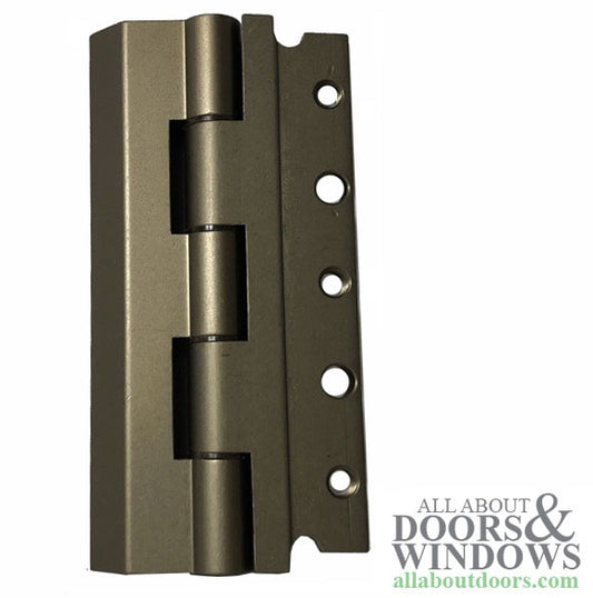 Aluminum  4" Butt Hinge for Metal Doors, Anodized Finish