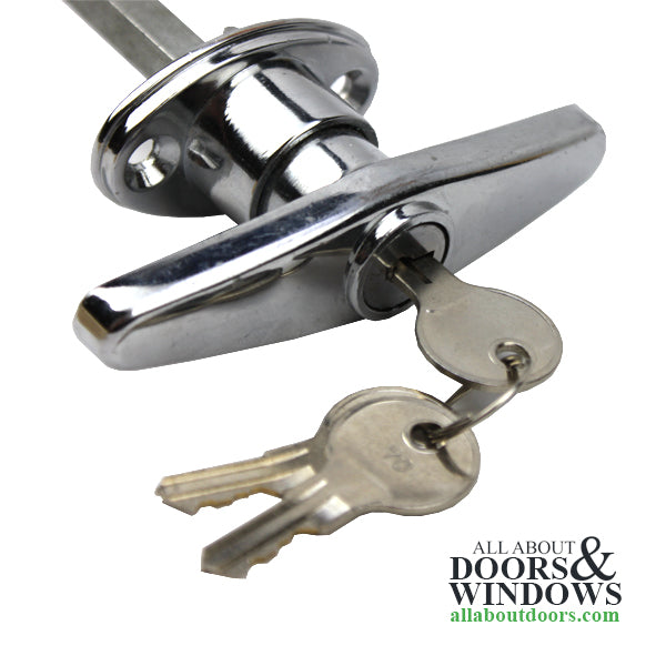 Blemished - Garage Door Locking T Handle with Keys, Campers and RVs - Blemished - Garage Door Locking T Handle with Keys, Campers and RVs