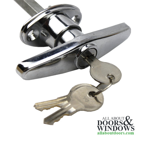 Blemished - Garage Door Locking T Handle with Keys, Campers and RVs - Blemished - Garage Door Locking T Handle with Keys, Campers and RVs