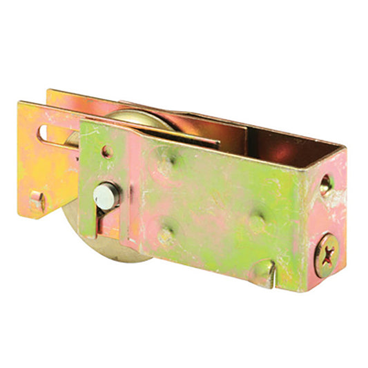 Plain Back Housing Door Roller For Sliding Glass Patio Doors 1.25 Inch Single Steel Wheel Door Roller