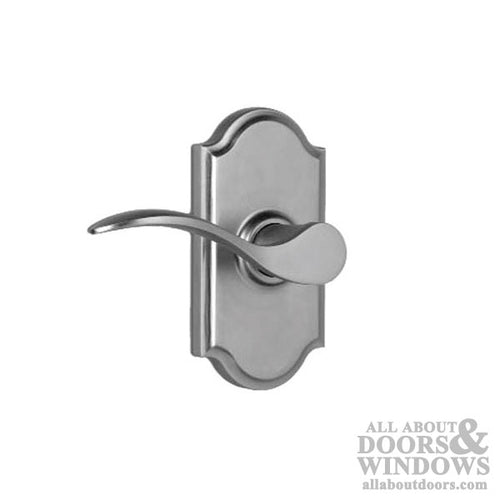 Weslock Bordeau Single Dummy Door Lever Weather Pewter Left Hand Dummy Handle - Weslock Bordeau Single Dummy Door Lever Weather Pewter Left Hand Dummy Handle