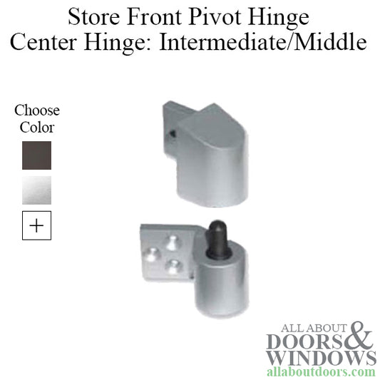 US Aluminum Storefront Pivot Hinge - Intermediate / Middle, Left